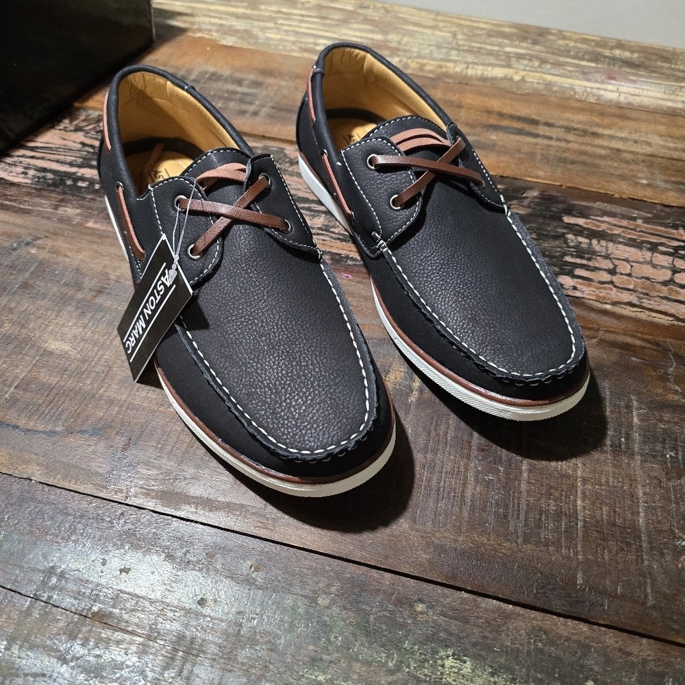 Aston Marc men's modern boat shoes